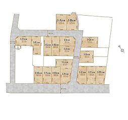 川口安行原　　全18区画 1-B号地