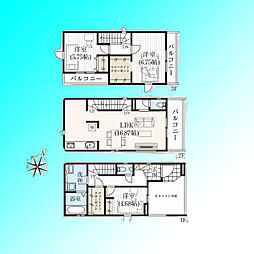 川口市青木6期　2号棟　全2棟