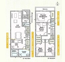 川口市伊刈第6 全3棟 3号棟