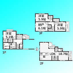 川口市小谷場　全2棟 2号棟