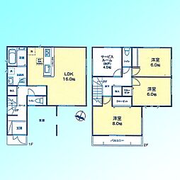 川口市第2芝高木 全3号棟 1号棟