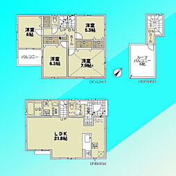 さいたま市緑区中尾　全2棟 1号棟