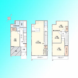 川口市元郷1期　1号棟　全4棟 4号棟