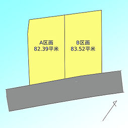 川口市鳩ヶ谷本町3丁目 全2区画 B号地