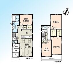 川口市大字新堀 全3棟 B号棟
