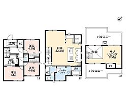 大和市中央林間5丁目の一戸建て