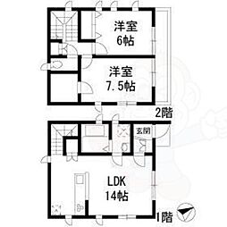 西久保3丁目貸家