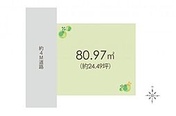 所沢市上安松　土地