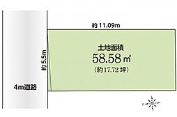 所沢市東新井町　土地