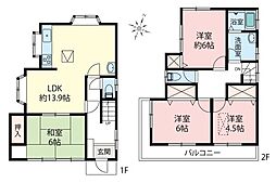所沢市下安松　中古一戸建て
