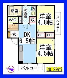 クレスト南林間Ａ[ペット相談可・Wi-Fi付] 101