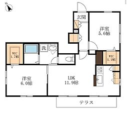 ＡＦ　クレアメゾン　イースト[ヘーベルメゾン] 101
