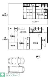 柏市南逆井3丁目の一戸建て