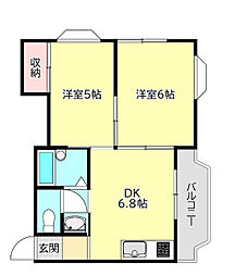 ヴァイセスシュロス南茨木 302