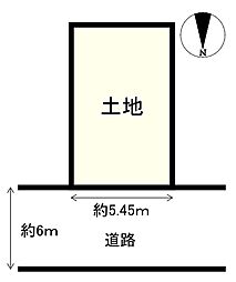 大阪市西成区中開２丁目の土地
