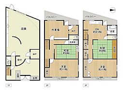 大阪市生野区勝山北４丁目の一戸建て