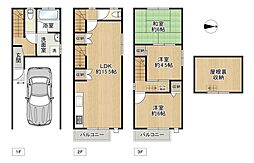 大阪市生野区田島5丁目の一戸建て
