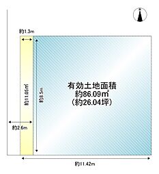 大阪市生野区桃谷4丁目の土地