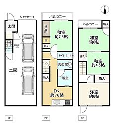 大阪市生野区巽東4丁目の一戸建て