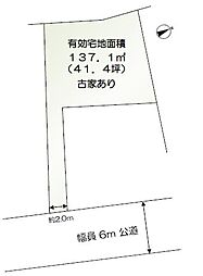 市川市本北方2丁目丁目　売地