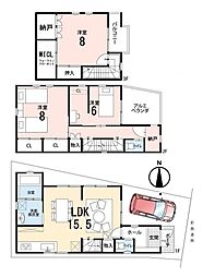 山科区音羽前出町 リフォーム済の3SLDK