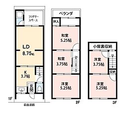 山科区西野櫃川町　中古一戸建て