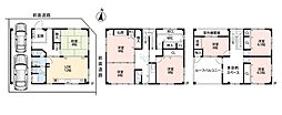 山科区西野櫃川町 中古一軒家 鉄骨3階建