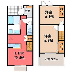 栃木市沼和田町の一戸建て