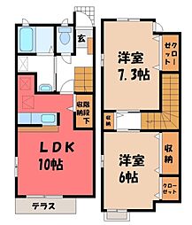 栃木市平井町の一戸建て