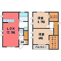 栃木市沼和田町の一戸建て