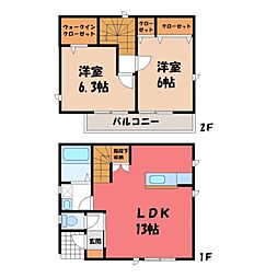 栃木市沼和田町の一戸建て