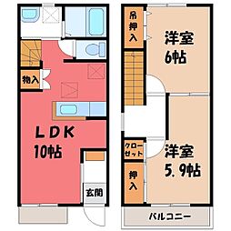 栃木市大宮町の一戸建て