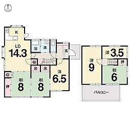 高知市中万々の一戸建て