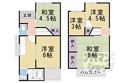 長岡京市井ノ内上印田の一戸建て