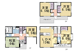 長岡京市今里の一戸建て