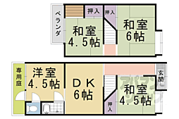 淀美豆町貸家 1