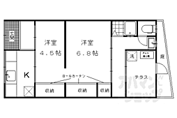 横大路貸家 1