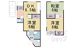 京都市山科区小山中島町の一戸建て