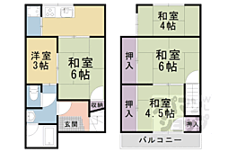 京都市山科区東野南井ノ上町の一戸建て
