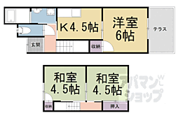 京都市山科区西野山中臣町の一戸建て