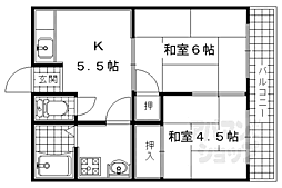 グランブルー宇治 2-D