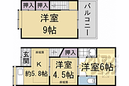 醍醐槇ノ内町貸家 1