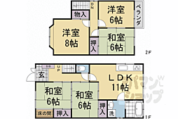 木幡西浦貸家 1