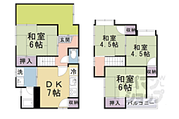 京都市山科区大宅坂ノ辻町の一戸建て