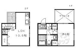 京都市山科区西野岸ノ下町の一戸建て