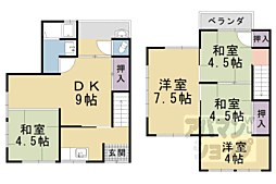 京都市山科区竹鼻立原町の一戸建て