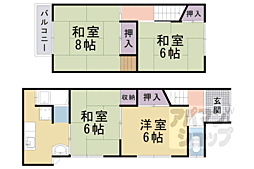 京都市山科区東野竹田の一戸建て