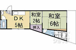 深草森吉町貸家 1