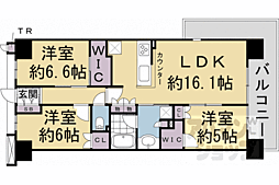 クラッシィハウス京都六地蔵　ゲートタワー棟 17階