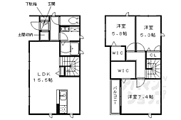向日市物集女町クヅ子の一戸建て